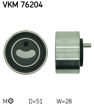 Rola intinzator,curea distributie VKM 76204 SKF